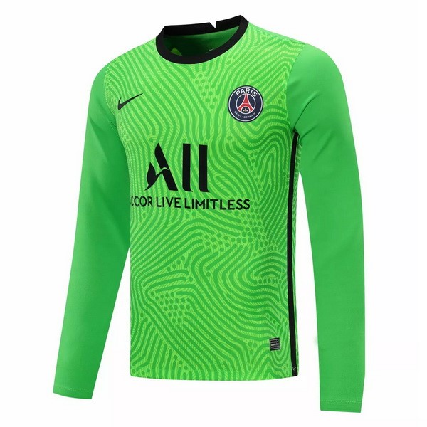Camiseta Paris Saint Germain ML Portero 2020/21 Verde